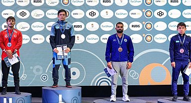 Tolga Özbek'ten gümüş, Alperen Atar'dan bronz madalya