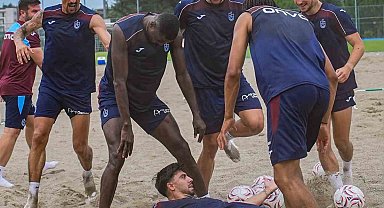 Trabzonspor kumda çalıştı
