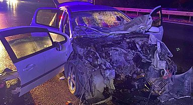 Trafik kazasında bir kişi hayatını kaybetti
