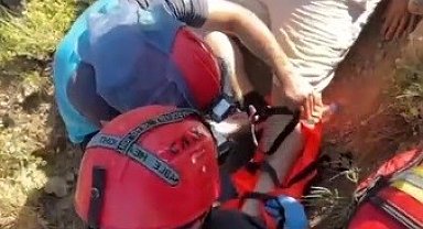 Tunceli'de ayağını burkan genç için ekipler seferber oldu