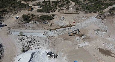 Umcular Göleti projesinde çalışmalar hız kesmiyor