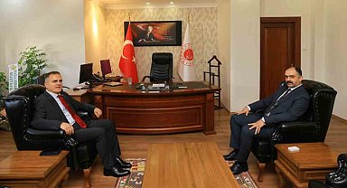 Vali Akbıyık'tan Cumhuriyet Başsavcısı Kayaközü'ne 'Hayırlı Olsun' ziyareti