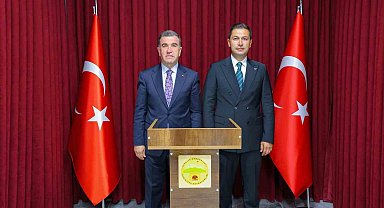 Vali Eldivan'dan Kaymakam Yıldırım'a hayırlı olsun ziyareti