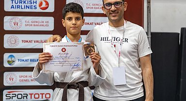 Vanlı judocu Resul Eymen Kaya, Türkiye üçüncüsü oldu