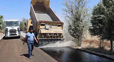 Viranşehir'de 9 kilometrelik grup yolu yenilendi
