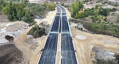 Yaklaşık 4 milyar TL proje bedelli yolda çalışmalar sürüyor