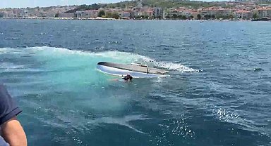 Yalova'da yelkenli tekne alabora oldu, yaşlı adam kurtarıldı