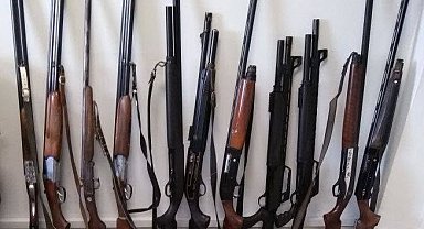 Yasa dışı avcılıkta kullanılan 30 tüfek satışa çıkarılıyor