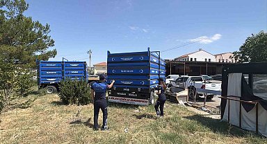 Yatağan'da zabıta ekiplerinden hurda araç operasyonu
