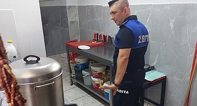 Zabıta ekiplerinden döner salonlarına denetim