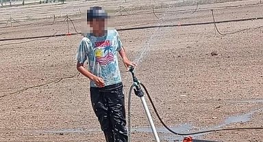 13 yaşındaki motosiklet sürücüsünün öldüğü kaza güvenlik kamerasında