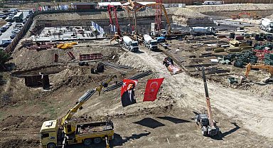 17 Ağustos depreminin sene-i devriyesinde Arnavutköy'de yeni konutların temeli atıldı