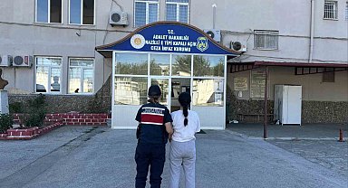 26 yaşında hapis cezasıyla aranan genç kız Nazilli'de yakalandı