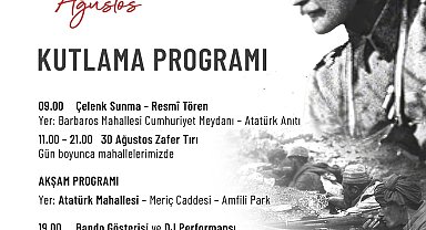 30 Ağustos Zaferi Ataşehir'de coşkuyla kutlanacak