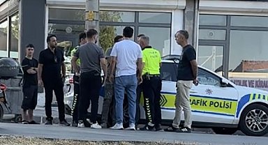 390 bin TL ceza yazılan ehliyetsiz sürücü, polislere bağırarak tepki gösterdi