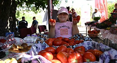 'Yamanlar Tarla Domatesi' üreticileri 'Tarla Günü' etkinliğinde buluştu