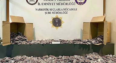 46 bin uyuşturucu hap ele geçirildi