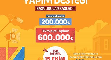 7. Esenler Film Festivali kapsamında 'Kısa Film Yapım Desteği' başvuruları başladı