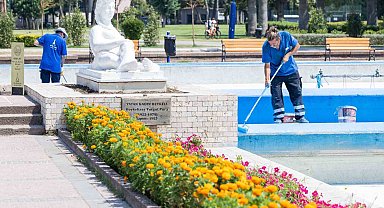 95'inci İzmir Enternasyonal Fuarı öncesi Kültürpark'ta hazırlıklar hız kazandı