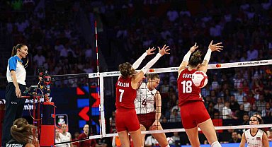 A Milli Kadın Voleybol Takımı, Avrupa Şampiyonası'na galibiyetle başladı