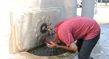 Adana'da sıcak hava bunaltıyor