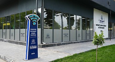 Adıyaman'da 8 noktada ücretsiz internet hizmeti başladı