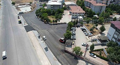 Adıyaman'da okul bölgesinde asfalt çalışmaları tamamlandı