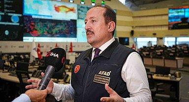 AFAD Başkanı Pehlivan: "Afet ve Acil Durum Yönetim Merkezi'nde 150 binin üzerinde kameraya bağlanabiliyoruz"