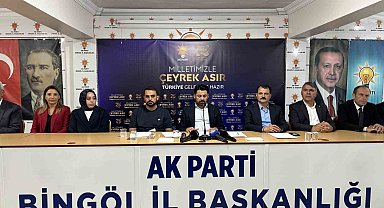 AK Parti Bingöl İl Başkanı Seven: "25 yıldır, Türkiye'yi her alanda büyütmenin ve güçlendirmenin mücadelesini verdik"