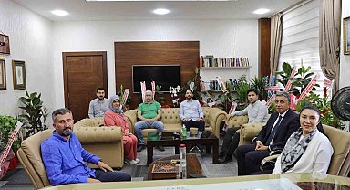 AK Parti heyetinden Ağrı Milli Eğitim Müdürü Çakan'a tebrik