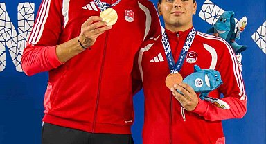 Akdeniz Oyunları'nda Emre Sakçı altın, Nusrat Allahverdi bronz madalya kazandı