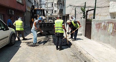 Akdeniz'de bozulan yollar için ekipler sahada