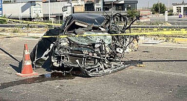 Aksaray'da otomobil takla attı: 2 ölü, 2 ağır yaralı