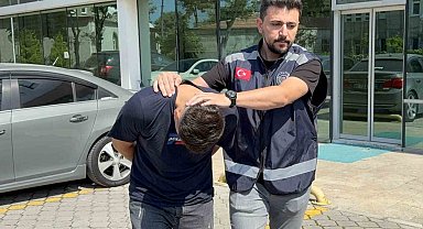 Akülü çocuk aracının tekerleğine zulalanmış metamfetamin ile yakalanan şahıs tutuklandı