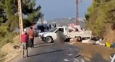 Alanya'da lastiği patlayan kamyonet kaza yaptı: Sürücü hayatını kaybetti