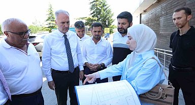 Alanyurt yüzme havuzunda yapım çalışmaları sürüyor