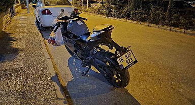 Alkollü sürücünün kullandığı motosiklet kaza yaptı: 2 yaralı