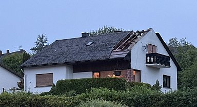 Almanya'da şiddetli fırtına: 1 ölü, 2 yaralı
