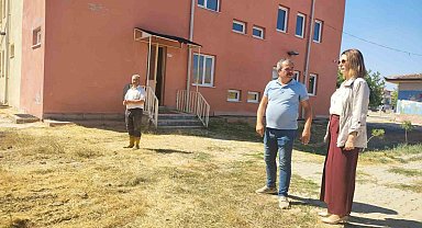 Altıntaş'ta köy okullarında tadilat çalışmaları sürüyor