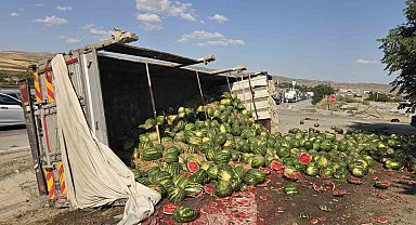 Ankara'da iki farklı tır kazası