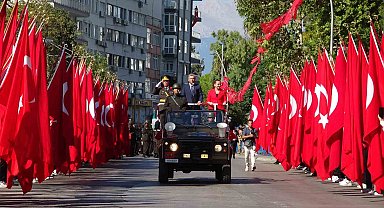 Antalya'da 30 Ağustos coşkusu yaşandı