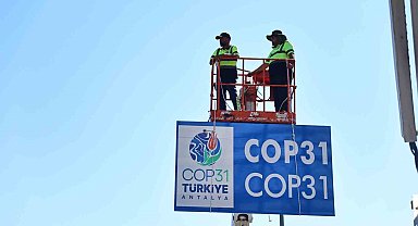 Antalya'nın yolları COP31 İklim Zirvesi'ne hazırlanıyor