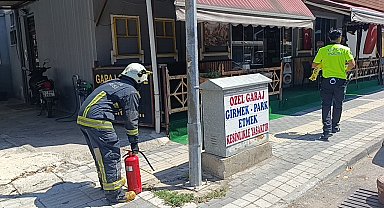 Aşırı sıcaklar ve yüksek elektrik tüketimi elektrik panolarında yanmaya yol açıyor