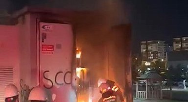 Aşırı yüklenme, trafoyu alevlere teslim etti