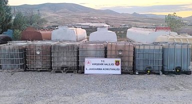 Atık yağlardan kaçak akaryakıt üretimine suçüstü