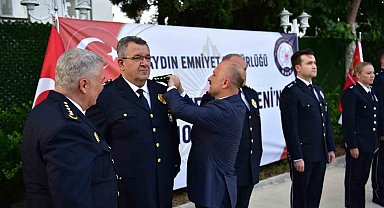 Aydın Emniyeti'nde terfi töreni düzenlendi