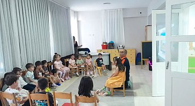 Aydın'da miniklere afet ve yangın farkındalık eğitimi verildi