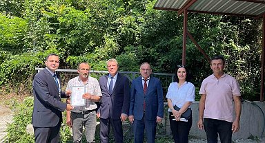 Ayvacık'ta 859 vatandaşın tapu sevinci
