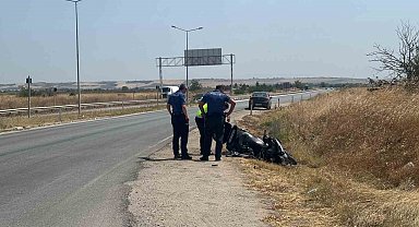 Babaeski'de trafik kazası: 1 yaralı