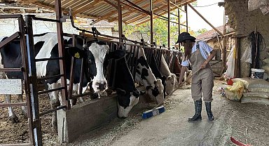 Babasının geçirdiği iş kazasıyla çiftliğin yükü omuzlarına bindi, o ise üretmekten vazgeçmedi